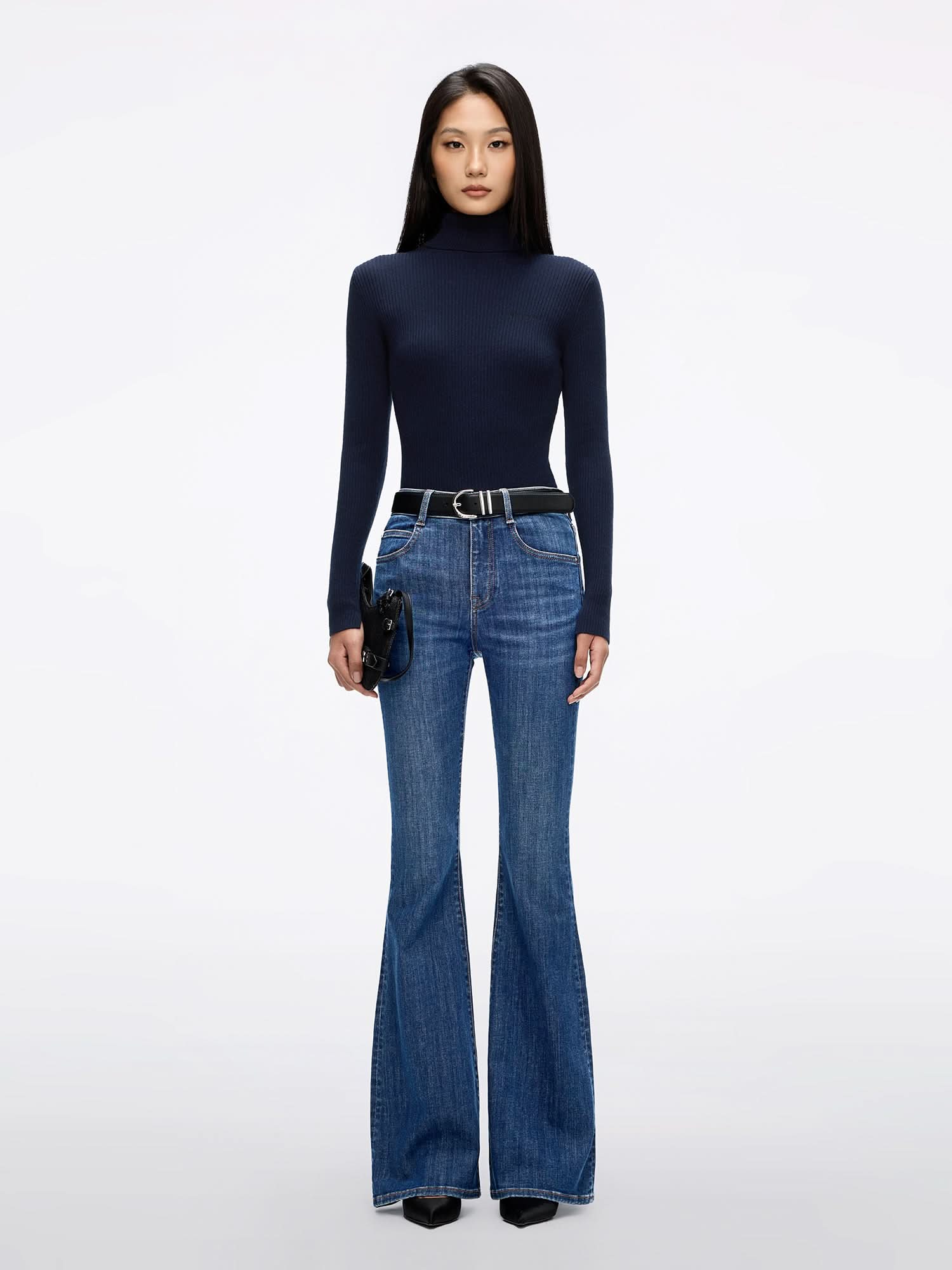 Wool and Cashmere Knit Top