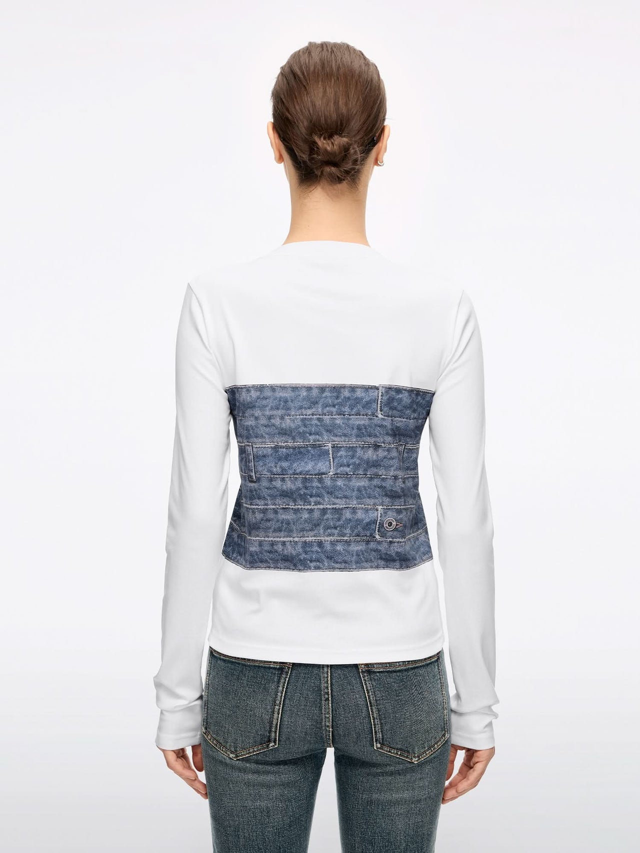 Printed Long-Sleeve T-Shirt