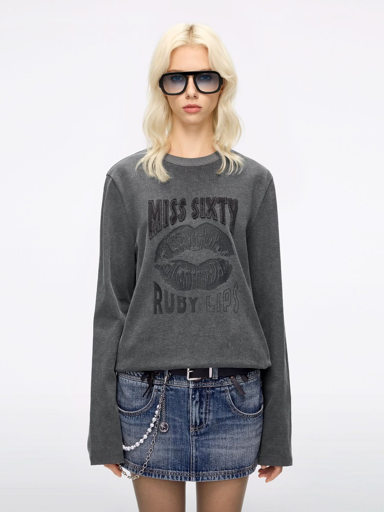 Printed Long-Sleeve T-Shirt