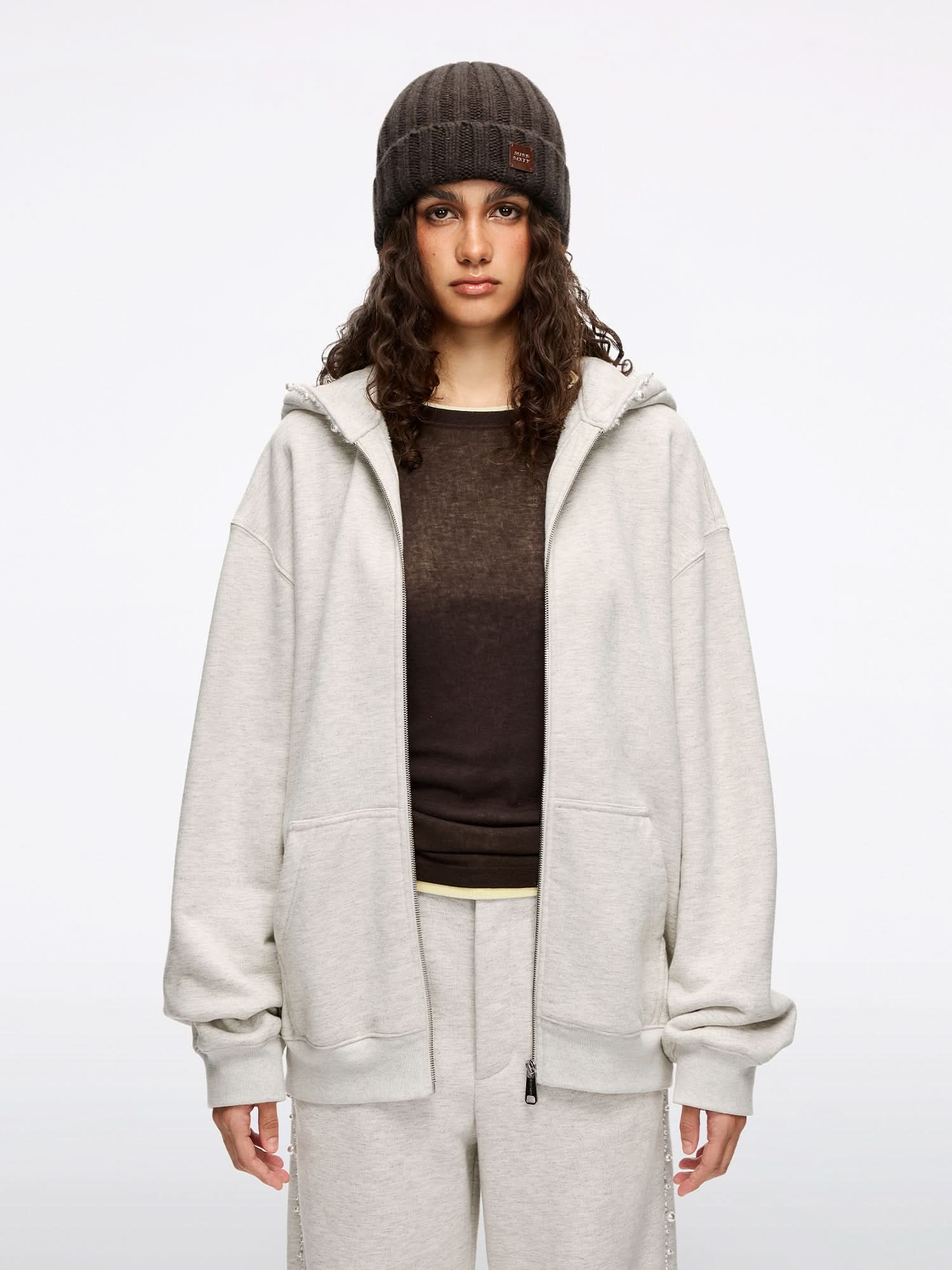 Beaded Sweatshirt
