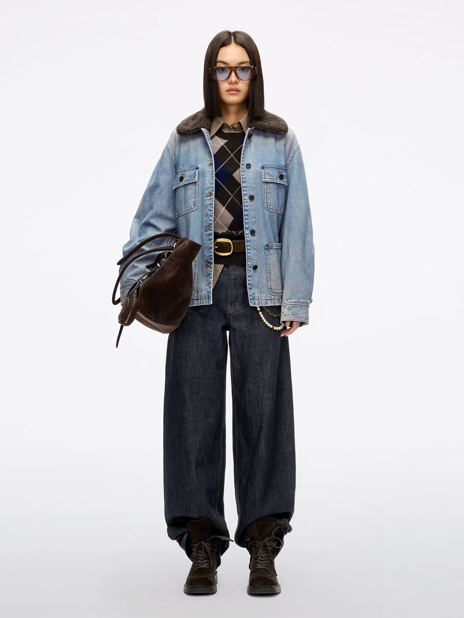 Utility Style Denim Jacket