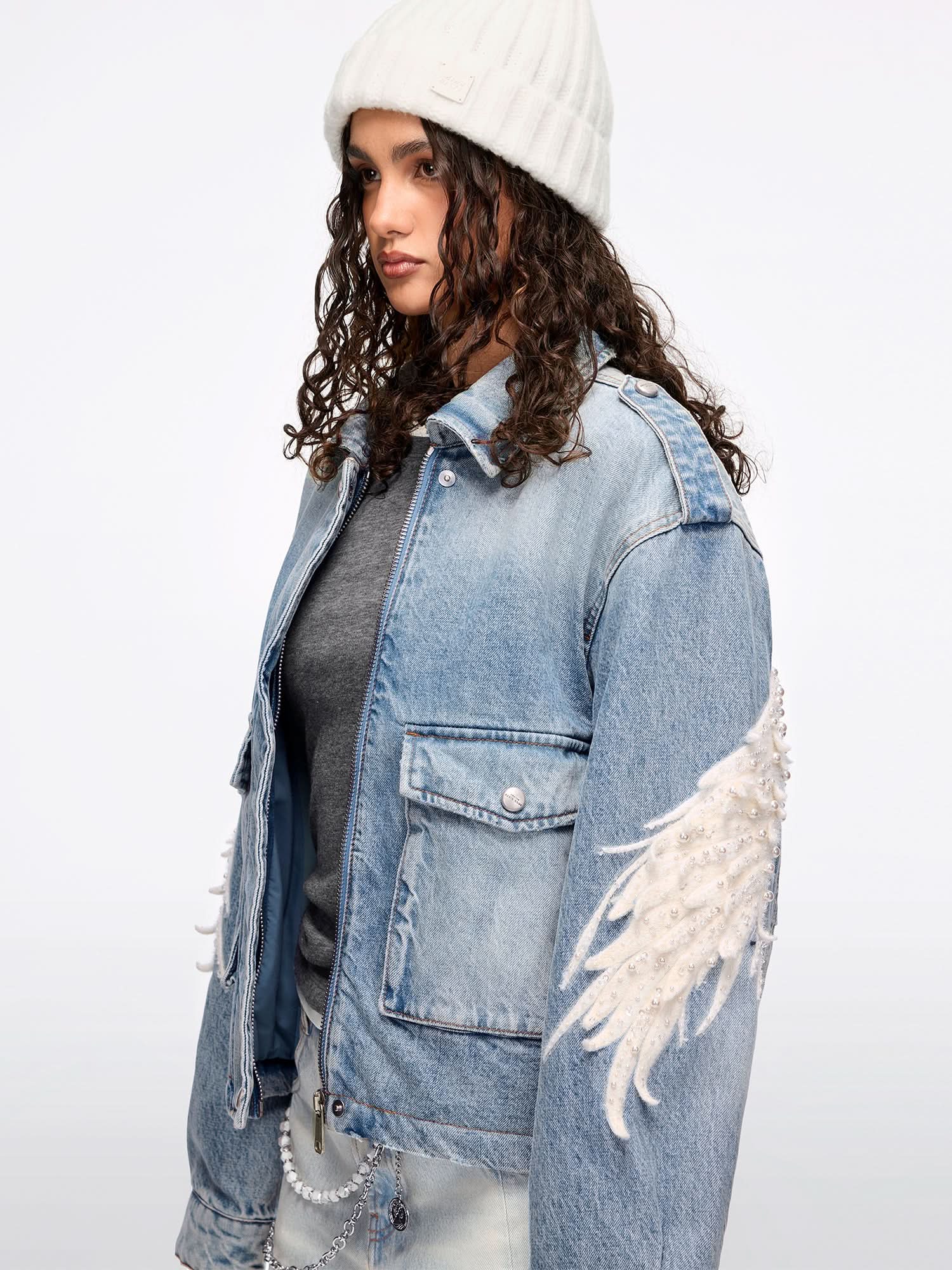 Embellished Denim Jacket