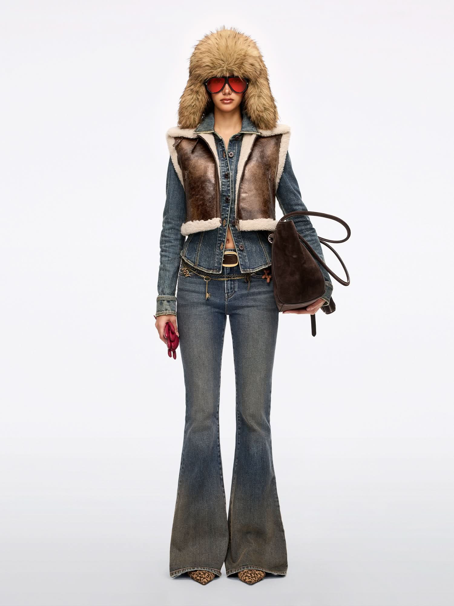 Eco-Friendly Faux Fur Vest