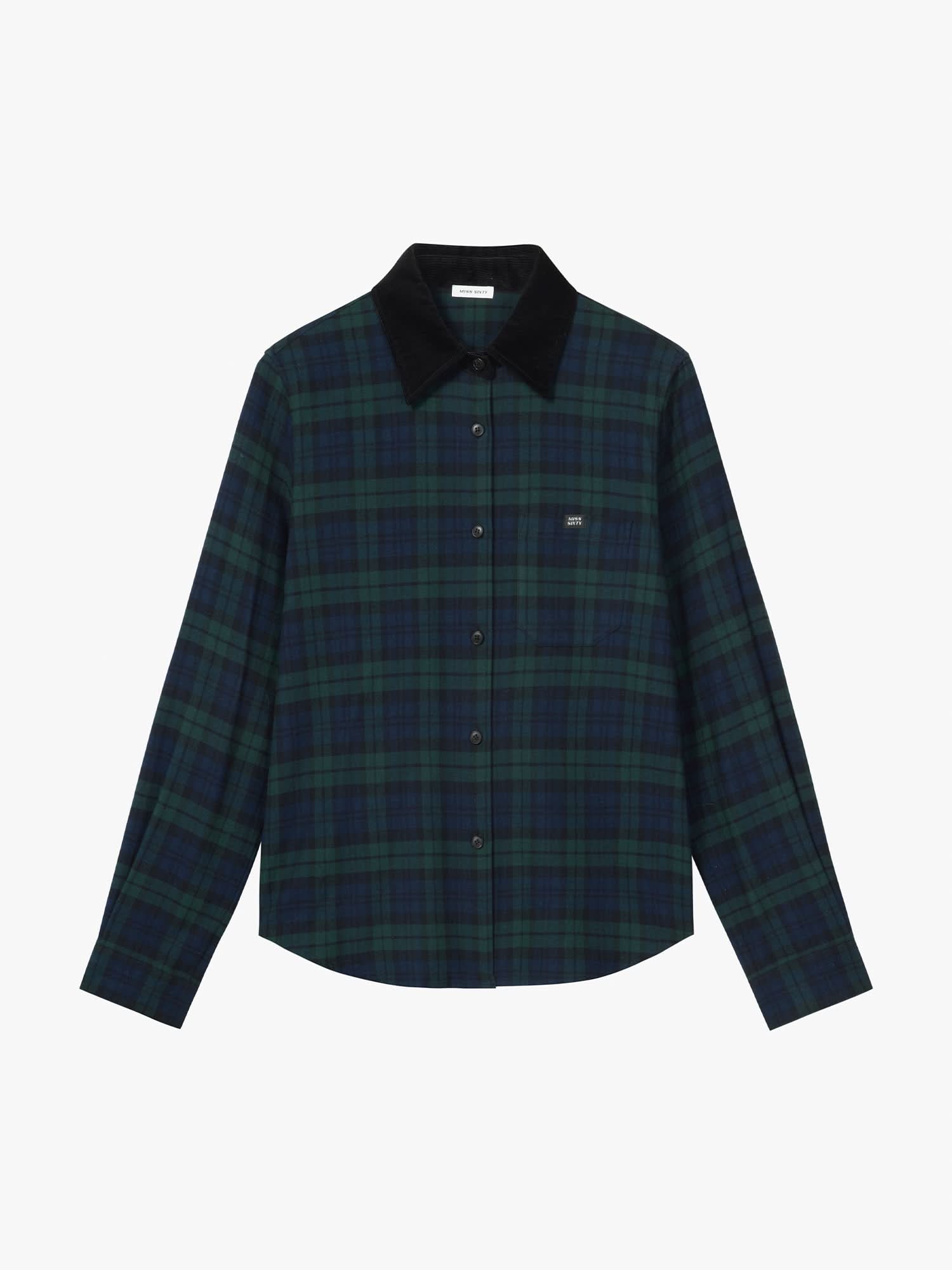 Collared Check Shirt
