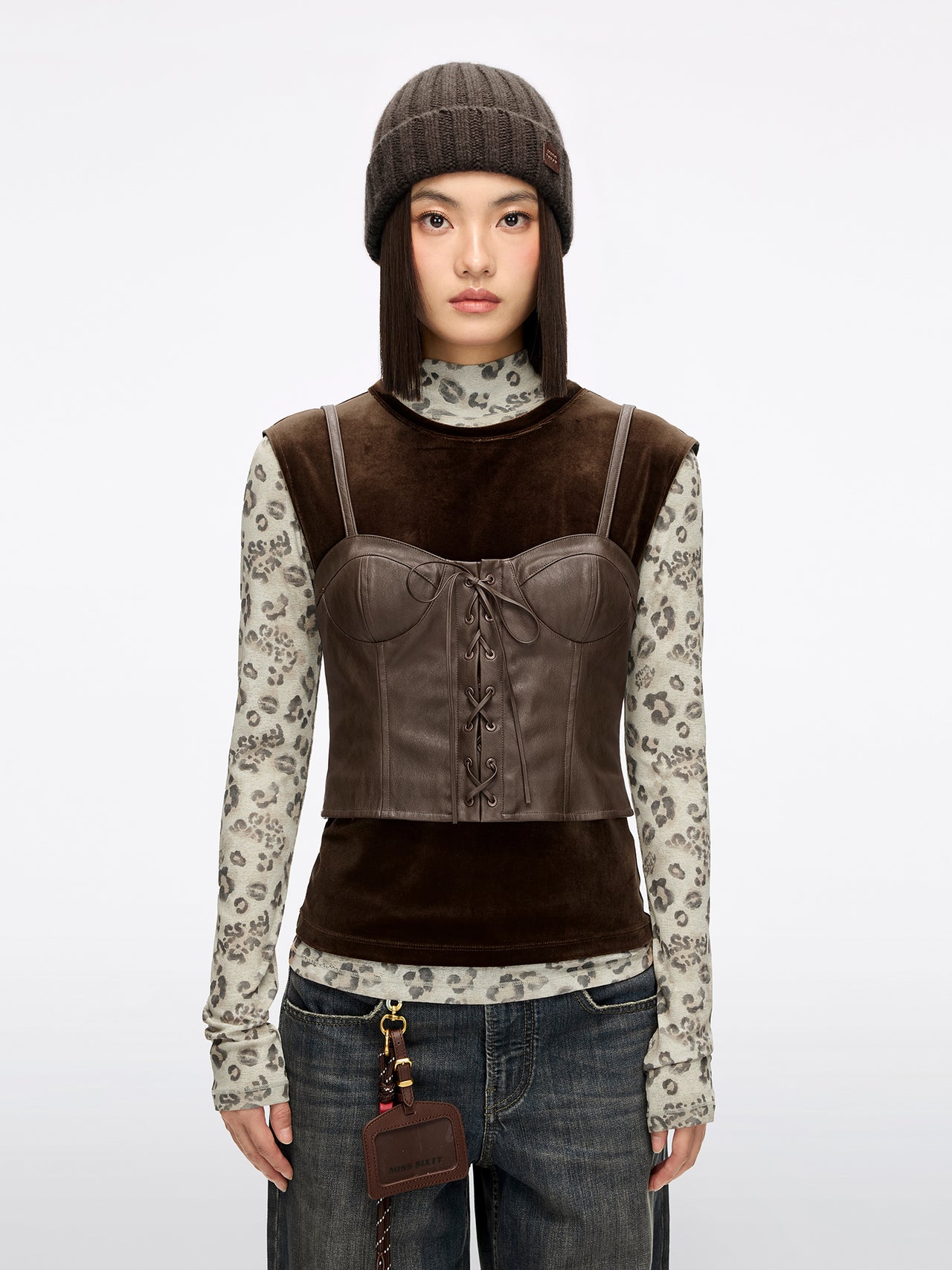 Layered Vest Set