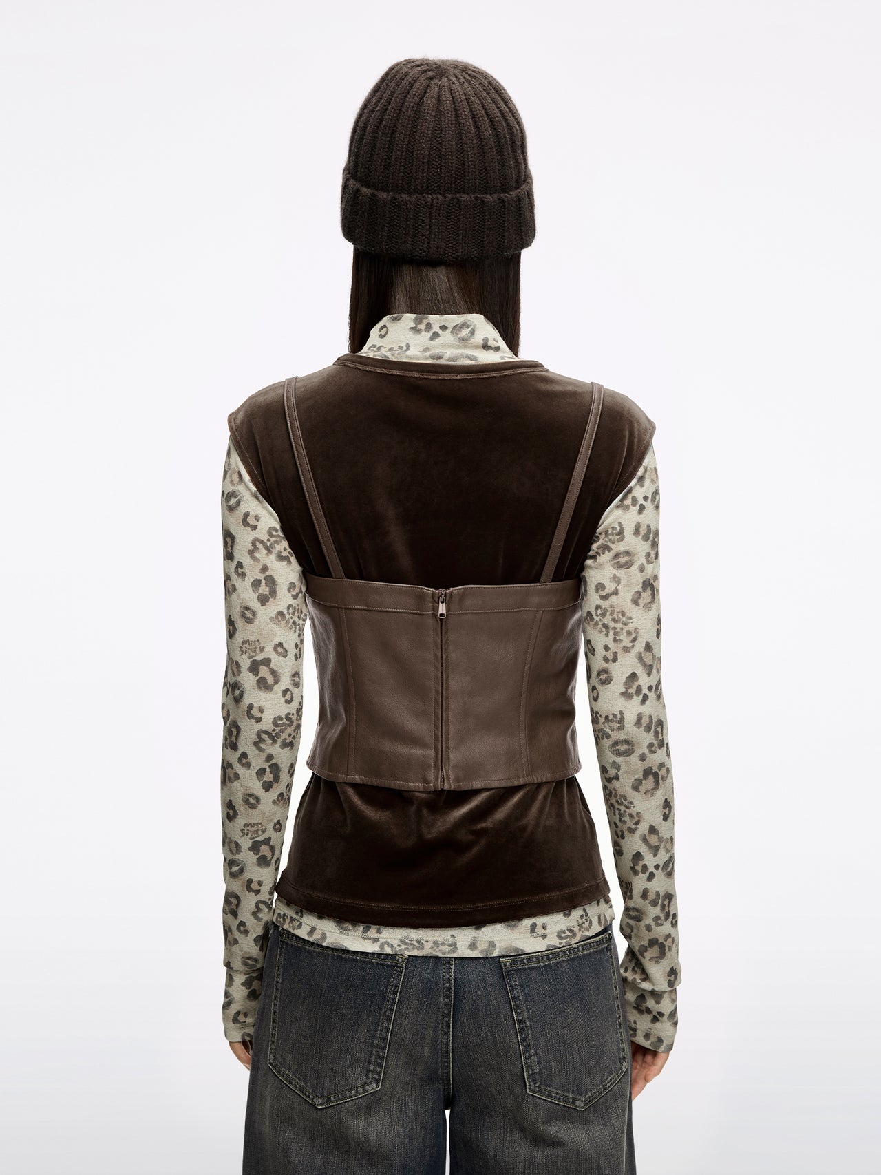 Layered Vest Set