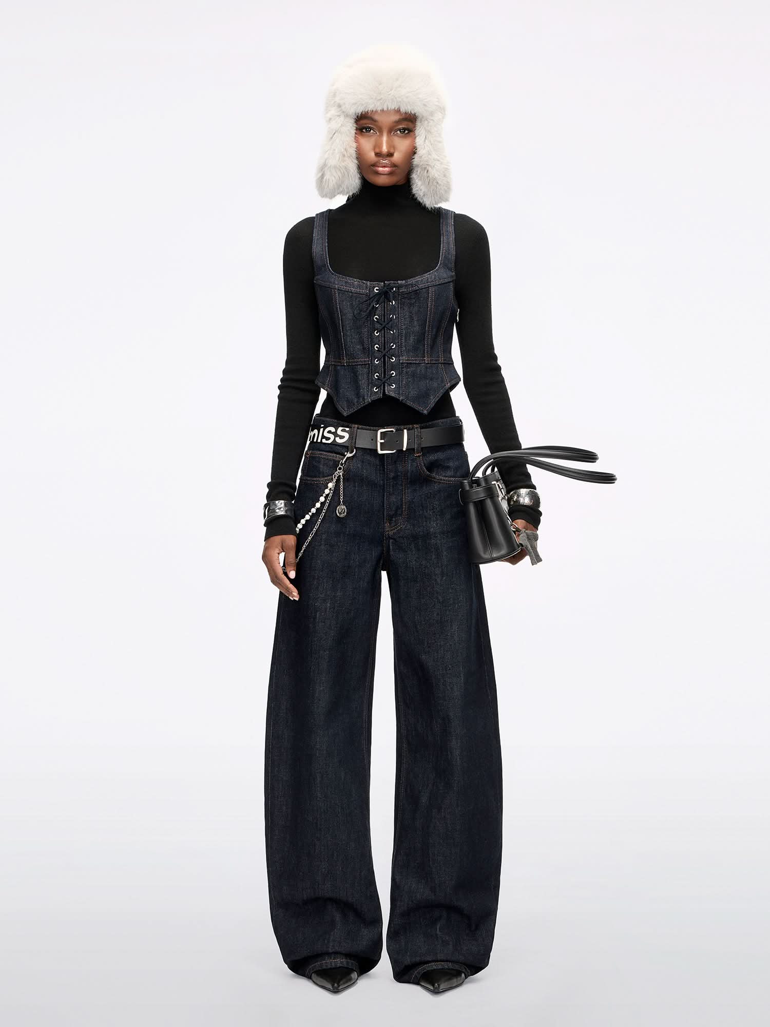 Denim Vest - MISS SIXTY