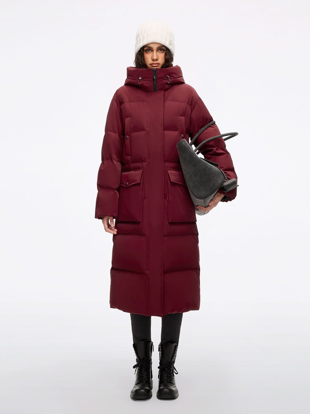 Hooded Down Coat