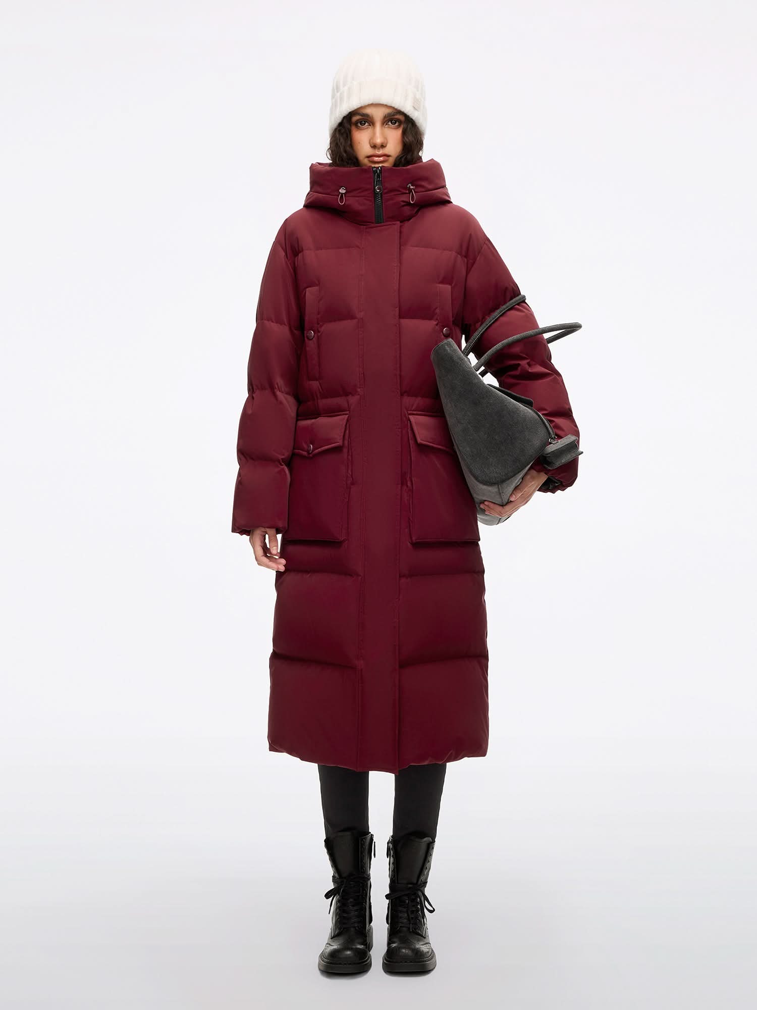 Hooded Down Coat