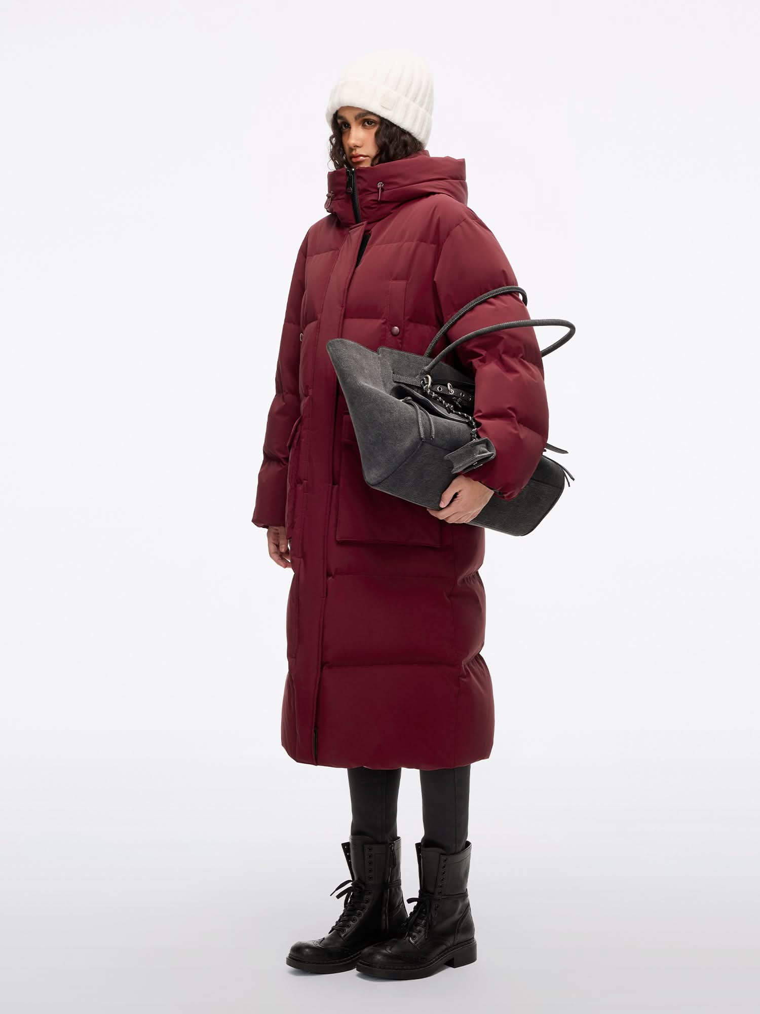 Hooded Down Coat
