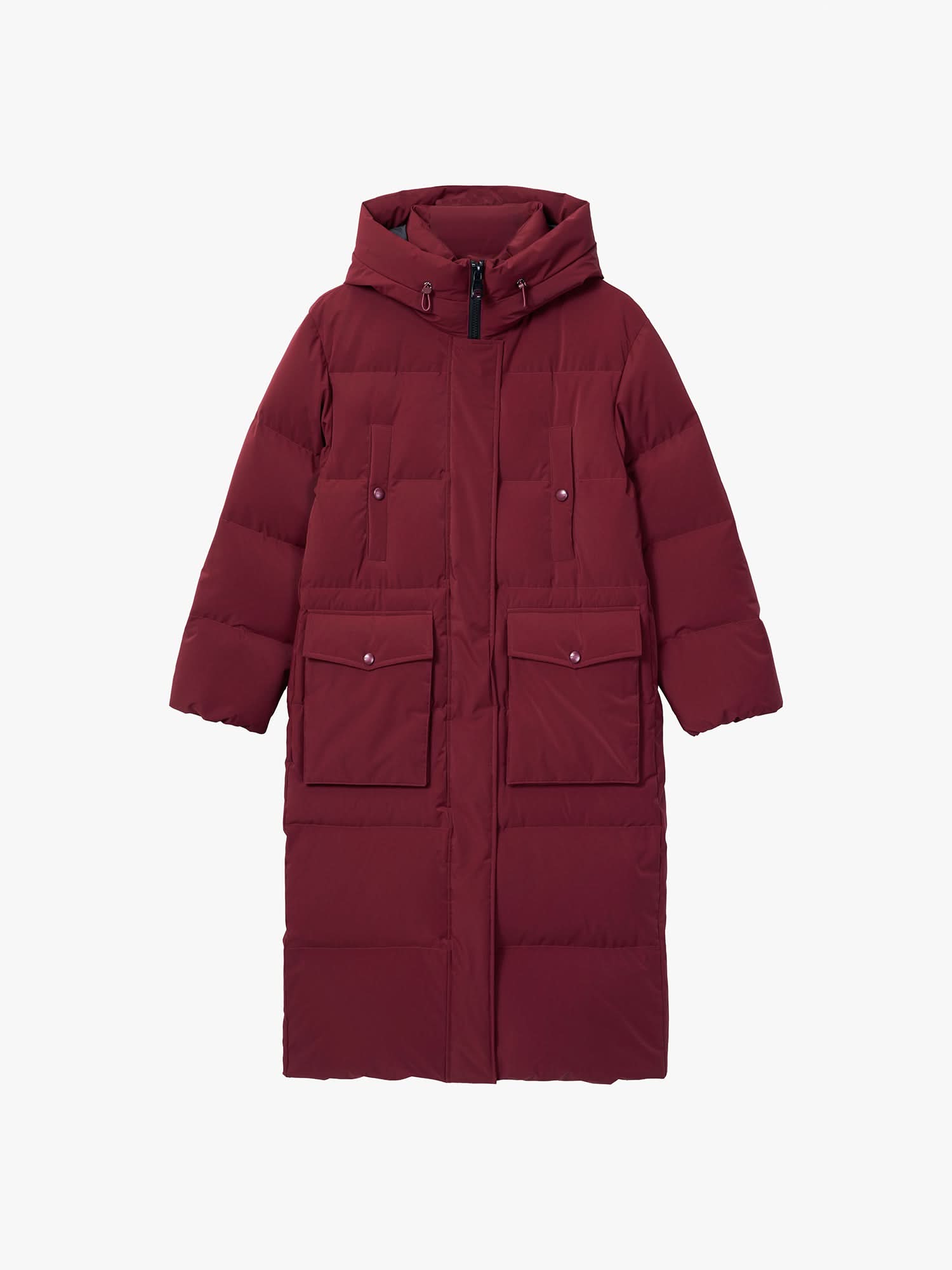 Hooded Down Coat - MISS SIXTY