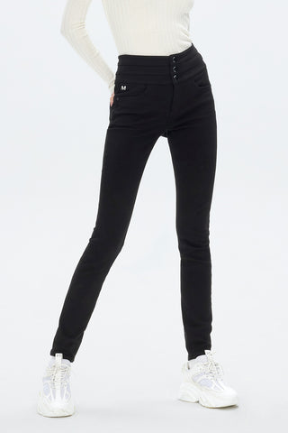 Black High Waist Skinny Jeans