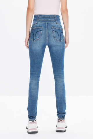 High Waist Skinny Fit Jeans