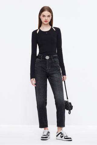Cashmere Straight Fit Jeans