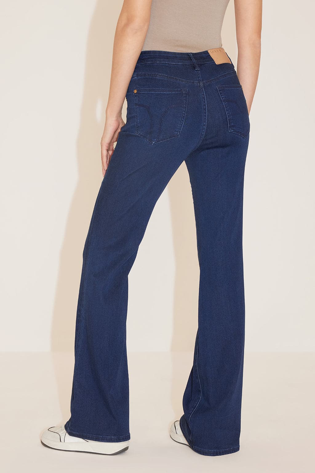 Acid Wash Bootcut Jeans