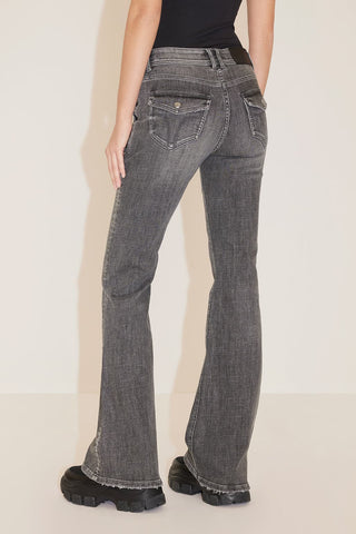 Vintage Dark Gray Bootcut Jeans
