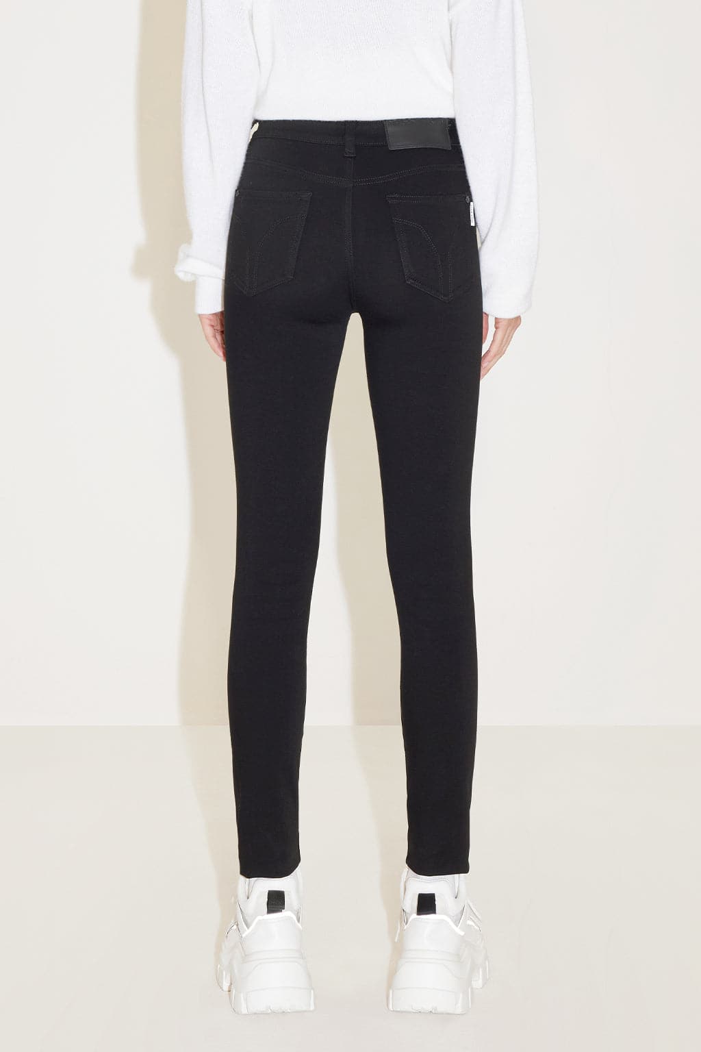 Black Slim Fit Stretchy Jeans
