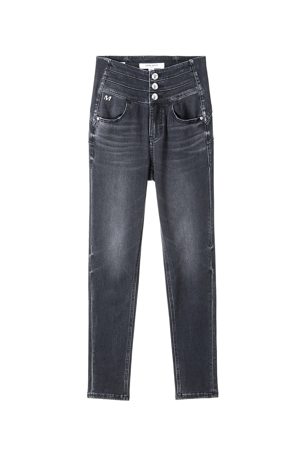 High Waist Slim Fit Jeans