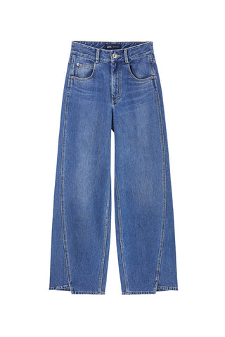 Vintage Asymmetrical Street Style Jeans