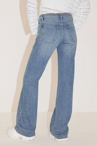 Bootcut Jeans With Waist Chain
