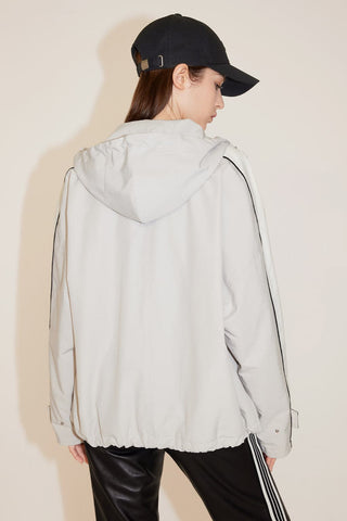 Relaxed Loose Fit Hooded Jacket