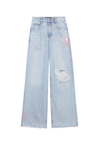 Miss Sixty x ANDRÉ SARAIVA Capsule Collection Ripped Loose Jeans
