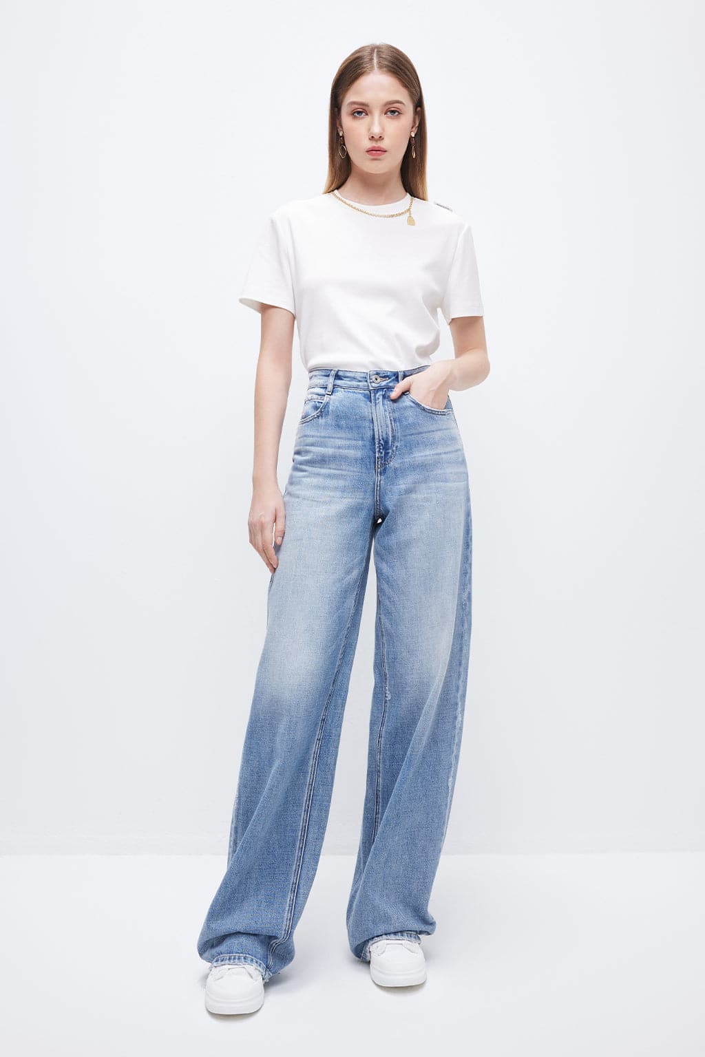V Shape Waist Beaded Jeans – MISS SIXTY
