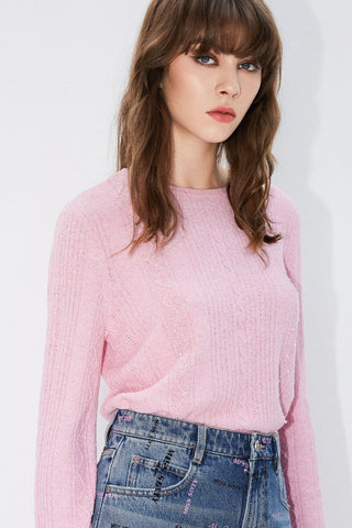 Boucle Beaded Shirt With Straps