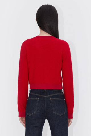 Forbidden City Culture Development Knitted Top With Chinese Knot