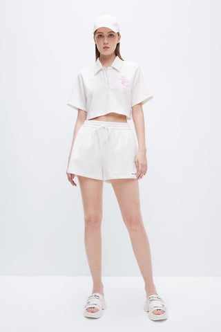 Miss Sixty x ANDRÉ SARAIVA Capsule Collection Motif Cropped Polo