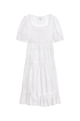French Style Resort Cotton Dress