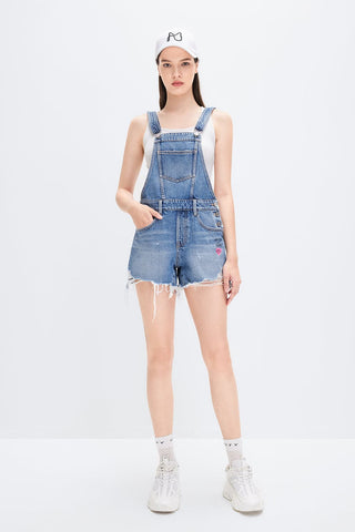 Miss Sixty x ANDRÉ SARAIVA Capsule Collection Ripped Denim Jumpsuit