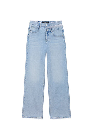 Baggy Stylish Acetate Denim Jeans