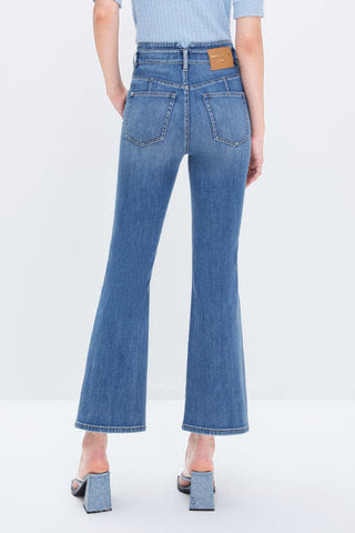 Stretchy Jeans With Silk