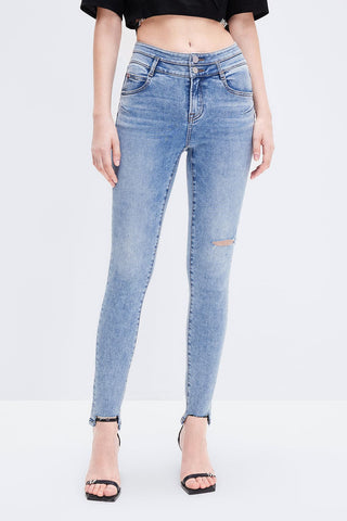 Jeans Push-up Skinny Cintura Alta Soft Touch_10048765001
