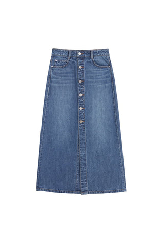 Vintage Commuter Style Denim Dress