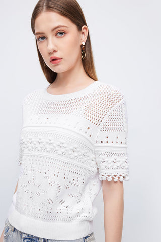 Elegant Stretchy Pullover Shirt In Modern Chinese Style