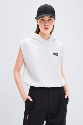 Hooded Sleeveless T-Shirt