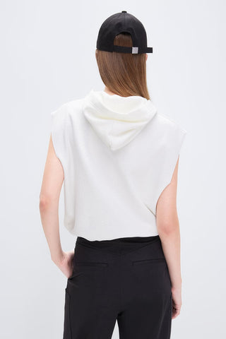 Hooded Sleeveless T-Shirt