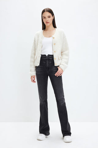 Elegance Woolen Knit Jacket