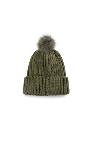Soft And Warm Knit Hat With Fleece Lining