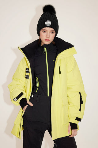 Ski Collection Windproof Hooded Down Jacket