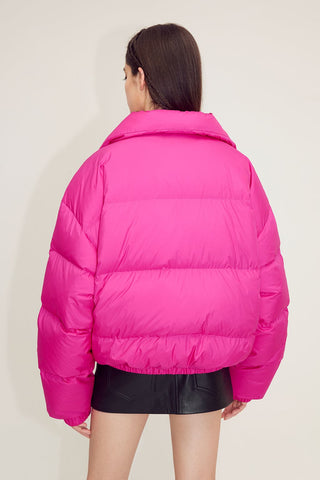 Short Zipper Down Jacket