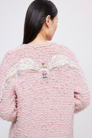 Angel Collection Embroidered Two-Piece Knit Wear