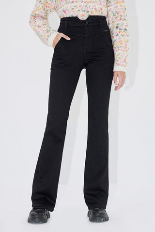Slight Flared Cashmere Jeans