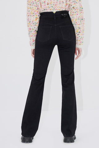 Slight Flared Cashmere Jeans