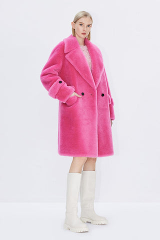 Rose Red Wool Jacket